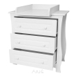 Komoda z przewijakiem KATE/MEGAN2 biała - 2