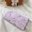Pielucha pieluszka tetrowa kolorowa 70*80 (małe misie różowe) - 2