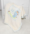BoboBaby koc kocyk pled dwuwarstwowy P-BOX 1 (niebieski) - 2