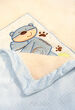 BoboBaby koc kocyk pled dwuwarstwowy P-BOX 1 (niebieski) - 6