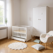 Zestaw mebli, komplet mebli dziecięcych BLANKA-3 : łóżeczko z szufladą + komoda +szafa - 7