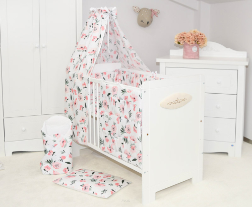 ARUŚ 4 el. pościel do łóżeczka 120*90 (163-calineczka)