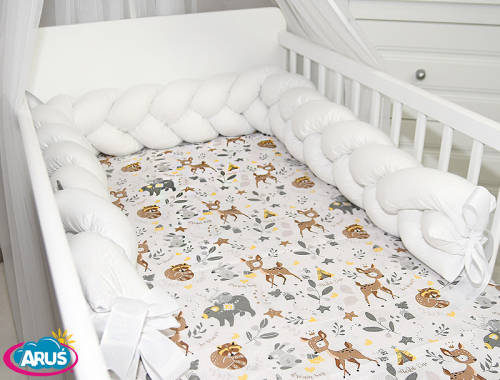 3 el.Pościel do łóżeczka 120x90 