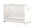 Łóżeczko z szufladą / tapczanik LITTLE ANGEL 120x60 tabliczka z personalizacją - 2
