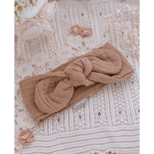 Opaska na główkę muślinowa (toffii))