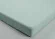 Prześcieradło muślinowe z gumką do łóżeczka 100*50 (miętowe) - 4