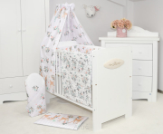 ARUŚ 4 el. pościel do łóżeczka 120*90 (151-sarenka bambi)