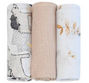 Pieluszki pieluchy tetrowe 3 sztuki (zestaw U)