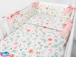 4 el.Pościel do łóżeczka 120x90 dwustronna 