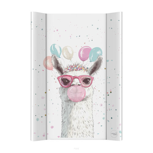 CEBABABY przewijak twardy krótki (50x70) Ultra Light Crazy Llama