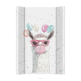 CEBABABY przewijak twardy krótki (50x70) Ultra Light Crazy Llama