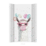 CEBABABY przewijak twardy krótki (50x70) Ultra Light Crazy Llama