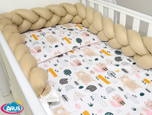 3 el.Pościel do łóżeczka 120x90 