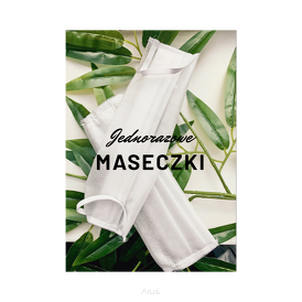 Jednorazowa maseczka ochronna maseczki (5szt)