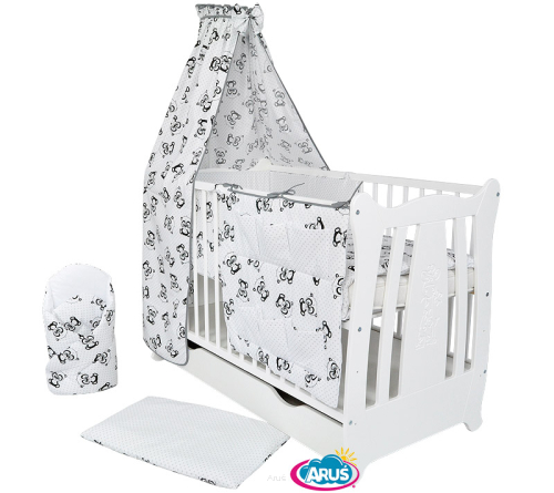 4 el.Pościel do łóżeczka 120x90 