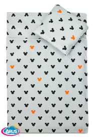 5 pościel do przedszkola 80*220 z workiem+gratis (popielate duże myszki)