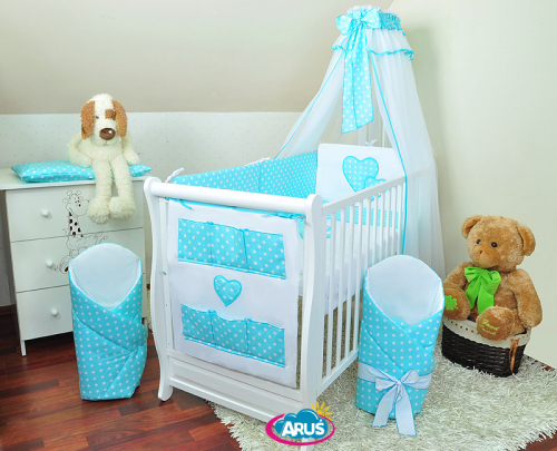 9 el.Pościel z aplikacją 120x90 