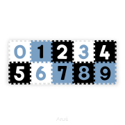 Puzzle piankowe 10szt cyfry 274/03