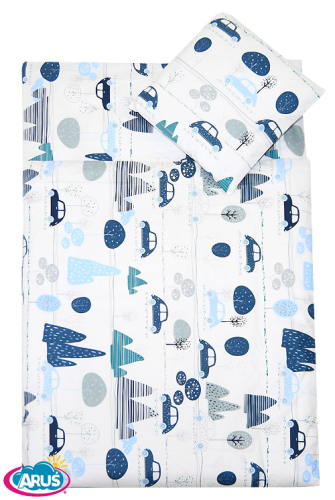 5 pościel do przedszkola 80*220 z workiem+gratis (samochody w górach)