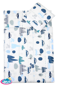 5 pościel do przedszkola 80*220 z workiem+gratis (samochody w górach)