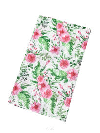 Pielucha pieluszka tetrowa kolorowa 70*80 (garden różowy)