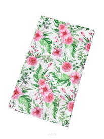 Pielucha pieluszka tetrowa kolorowa 70*80 (garden różowy)