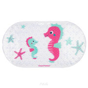 Canpol babies mata do kąpieli 69x38cm LOVE&SEA różowa 80/002