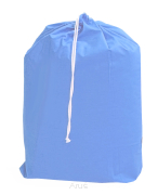 Worek na pościel do przedszkola (niebieski)