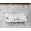 Opaska na główkę, na głowę dzianiana bawełniana (eternelle fleur) - 3