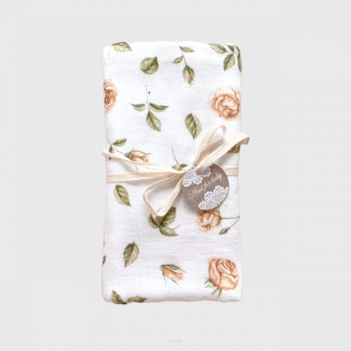 Otulacz pieluszka muślinowa Double Gauze 1szt (caramel garden)