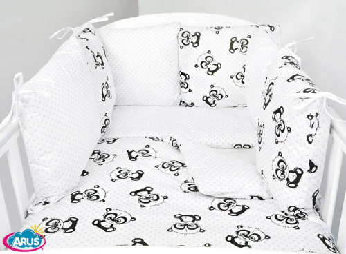 2 el.Pościel do łóżeczka 120x90 