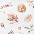 Pieluszka pielucha bambusowa 75x75 (kwiaty boho) - 2