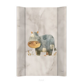 CEBABABY przewijak twardy krótki (50x70) Ultra Light Cosy Hippo