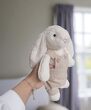Przytulanka pluszowy zajączek MILUŚ śmietanka + beż - 3