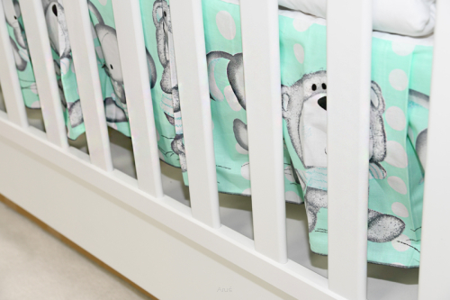 Falbanka maskująca pod materac (gładkie kolory)