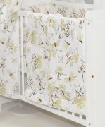 Przybornik na łóżeczko (kwiat bawełny)