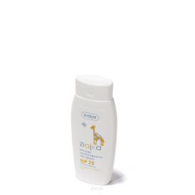 Ziajka emulsja wodoodporna dla dzieci SPF 25 ochrona średnia UVA + UVB