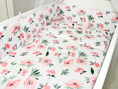 ARUŚ 2 el. pościel do łóżeczka 120*90 (163-calineczka)