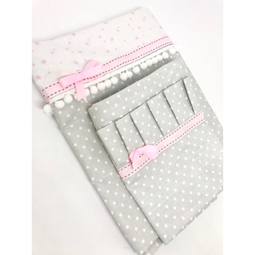 2 el.Pościel do łóżeczka 120x90 