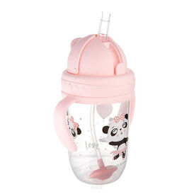  Canpol babies kubek niekapek z rurką i odważnikiem 270ml EXOTIC ANIMALS 56/606_pin 