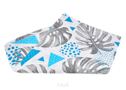 Pieluszka pielucha muślinowa (palmy turkusowe)