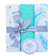 Pieluszki pieluchy muślinowe 3 sztuki (zestawE)