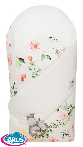 Rożek becik usztywniony (hipcie brzoskwinia)