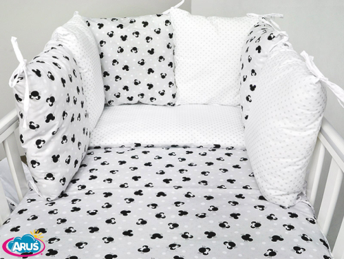 2 el.Pościel do łóżeczka 120x90 