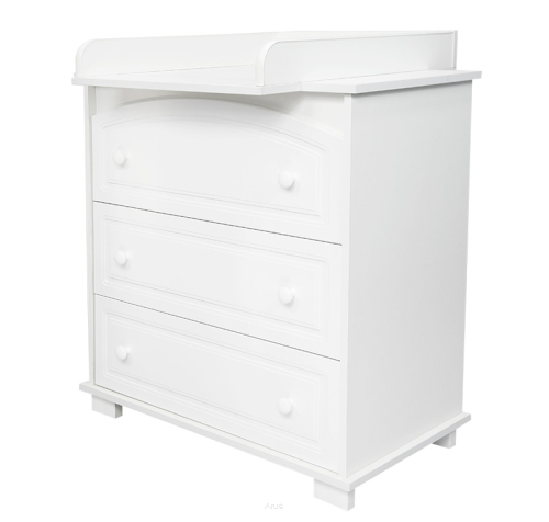 Komoda z przewijakiem MEGAN biała