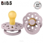BIBS smoczek uspokajający kauczukowy 0+ S Boheme (dusky lilac)