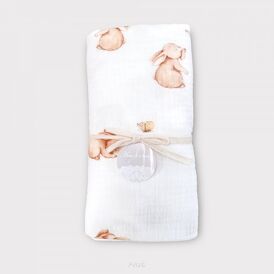 Otulacz pieluszka muślinowa Double Gauze 1szt (baby bunny)