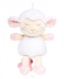 Canpol zabawka z pozytywka owieczka (2/009) różowa