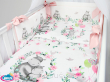10 el.Pościel do łóżeczka 120x90 dwustronna 