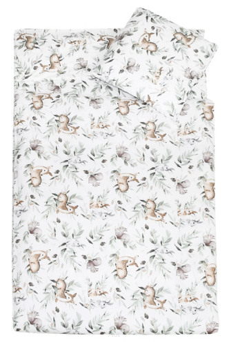 5 pościel do przedszkola 80*220 z workiem+gratis (popielata wiewiórka)